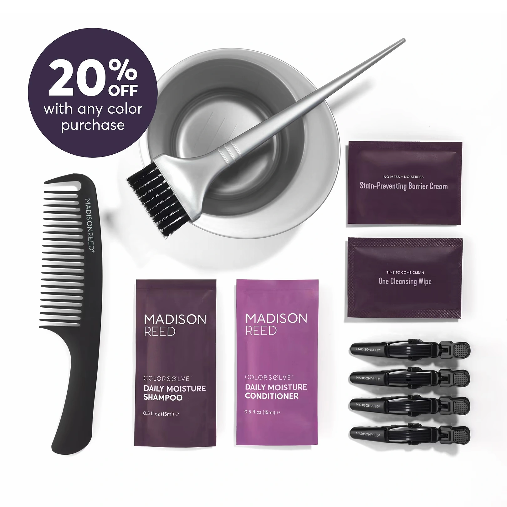 Deluxe Hair Color Tool Kit